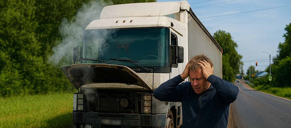 Чем опасна езда с перегретым двигателем грузовика