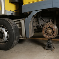 Почему тормозная система грузовика теряет эффективность — причины и диагностика